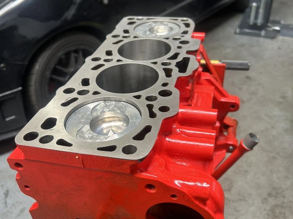Fresh machined block