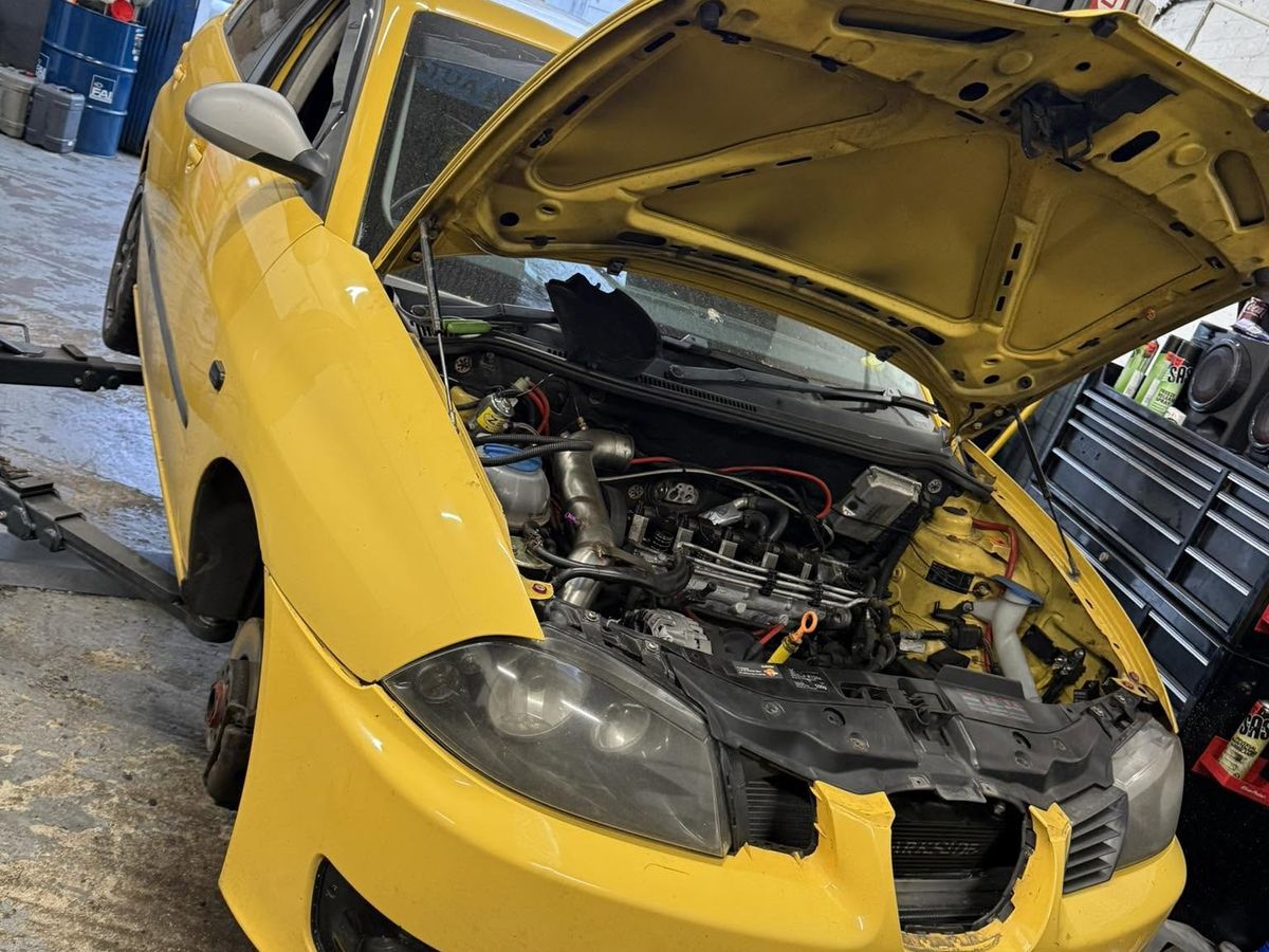 Yellow Seat build in the workshop