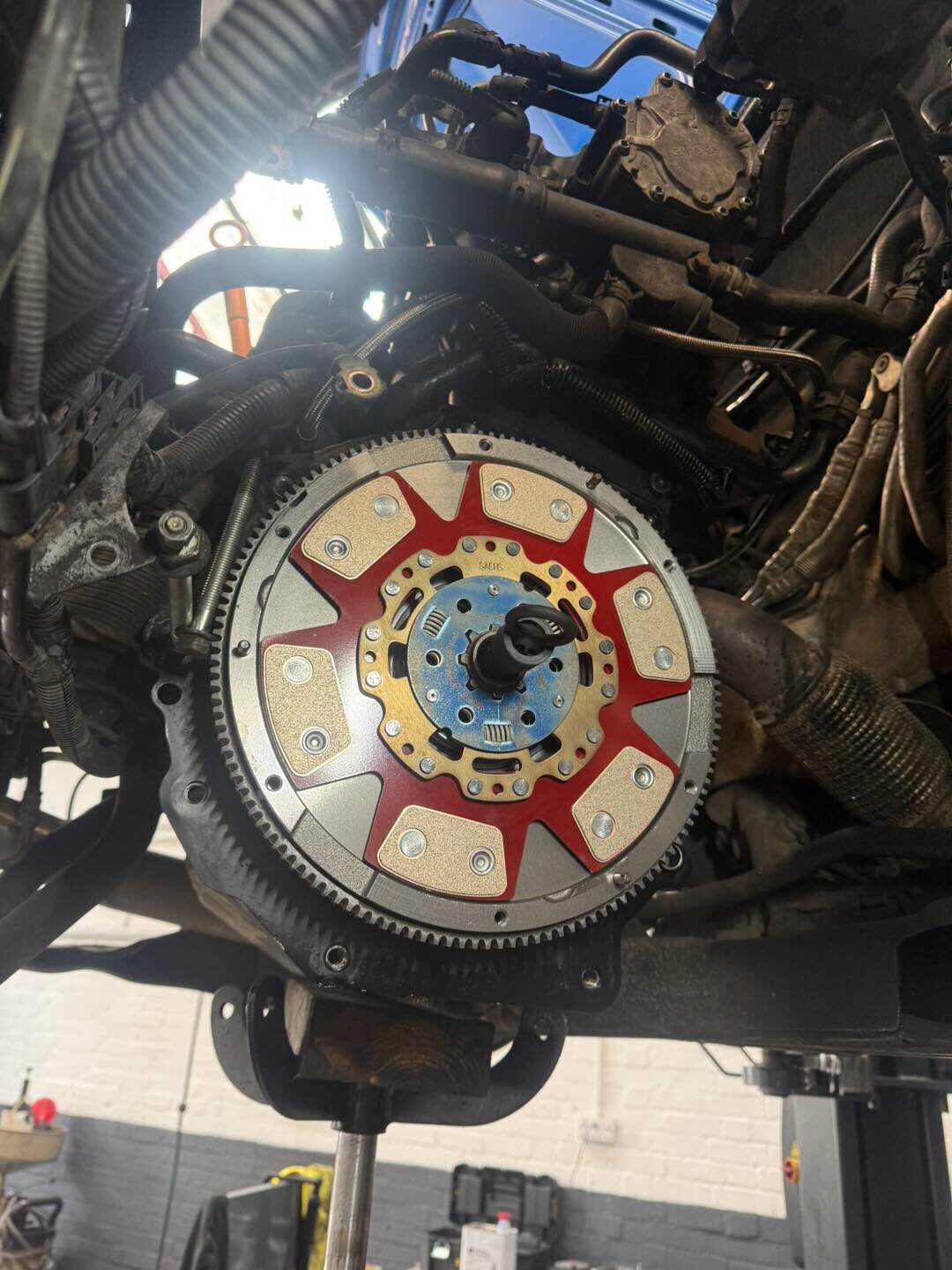 Sachs paddle clutch fitted